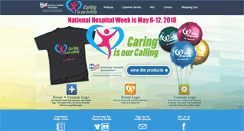 Desktop Screenshot of nationalhospitalweek.com